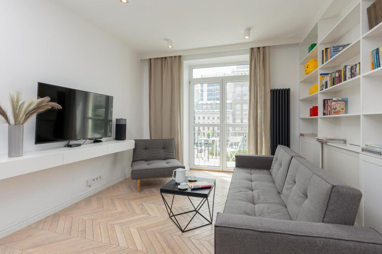 Trendy Apartment Marszalkowska With City View Near Ogrod Saski By Noclegi Renters Warsaw Exterior photo